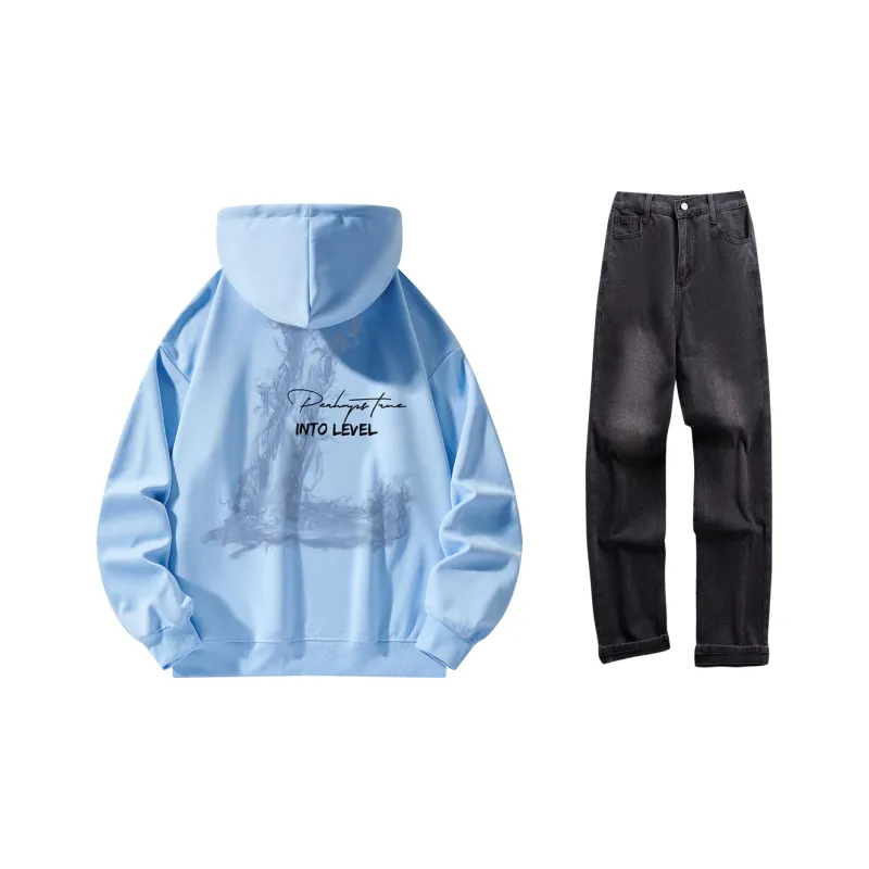 LEVEL Sweatshirt Sets Unisex-6