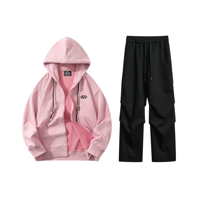 MEIPIN TANG Sweatshirt Set Unisex-4