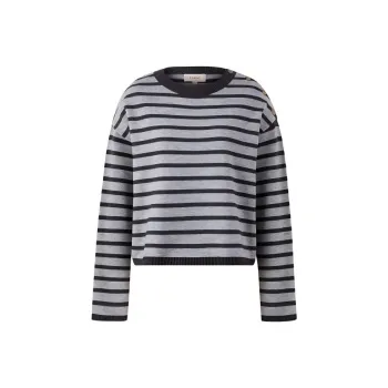 E.land Sweater Women's Medium Gray