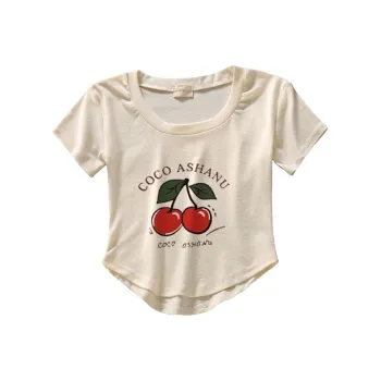 GOSO Regular T Shirt Women's Apricot