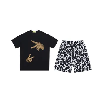 DNBH Leopard Print Series Casual Sportswear Unisex