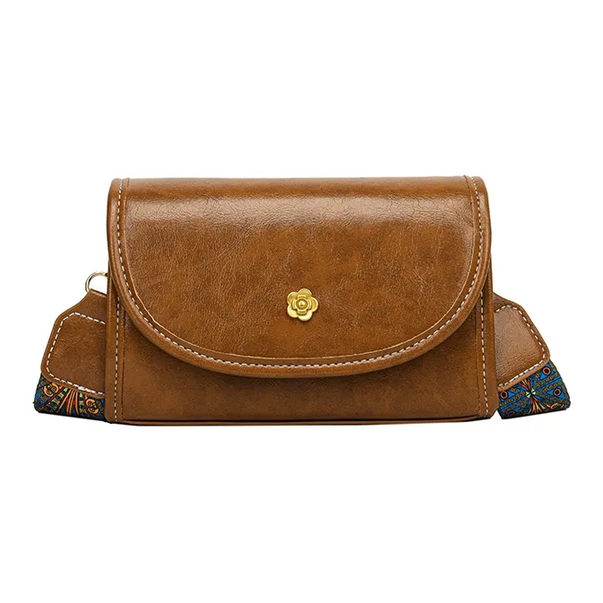 Yalu PU Crossbody Bag Women's Black/Brown/Coffee-5
