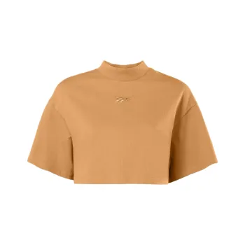 Reebok Vector Cropped Cotton T-shirt