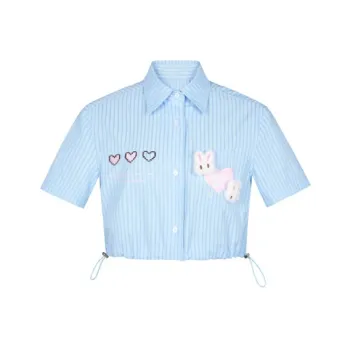 FRAIL STATE Shirt Women's Light Blue