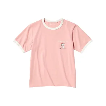 UNIQLO Regular T Shirt Women's Pink