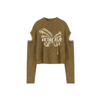 NO ONE ELSE Sweaters Women's Mustard Green