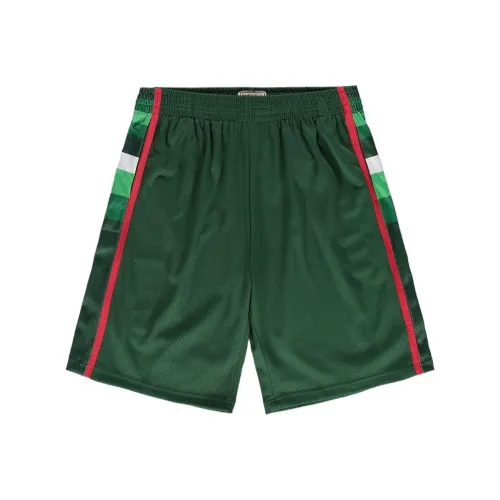 NBA x Mitchell & Ness Milwaukee Bucks Basketball Shorts Men's Green
