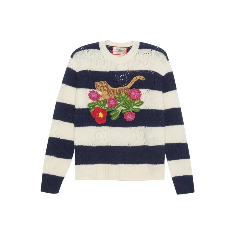 GUCCI SS22 Knitwear Women's Blue-0
