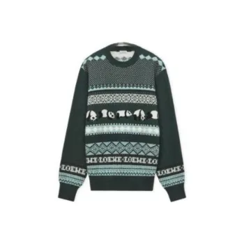 LOEWE Sweater In Wool Sweater Women's Dark Green
