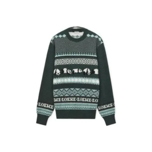 LOEWE Sweater In Wool Sweater Women's Dark Green