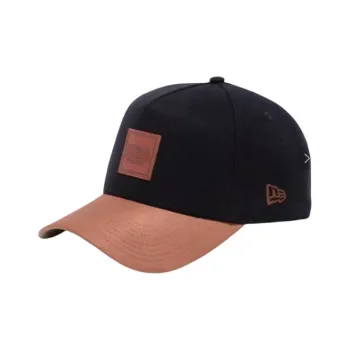 New Era Suede, Cotton Baseball Caps Unisex Black