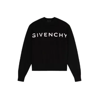 Givenchy 4G Cashmere Sweater 'Black/Pink'