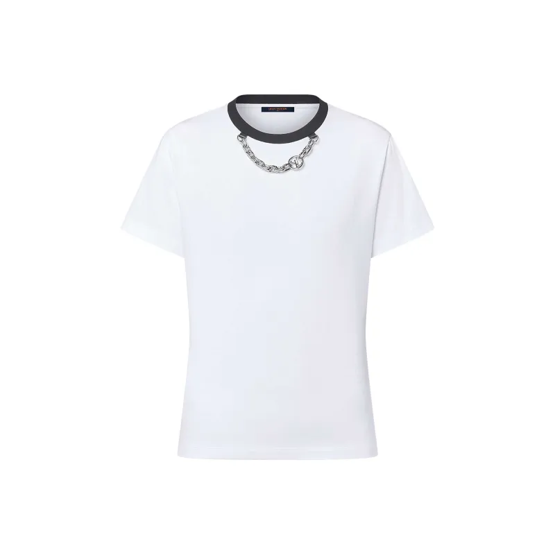 LOUIS VUITTON 1AFTSL Chunky Chain T Shirt-0