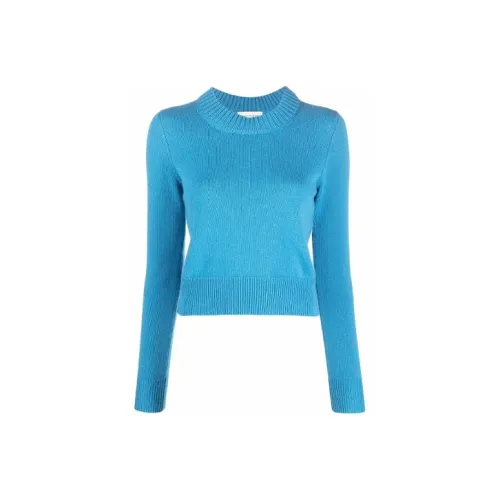 Alexander McQueen FW21 Slim Fit Sweater Women's Blue