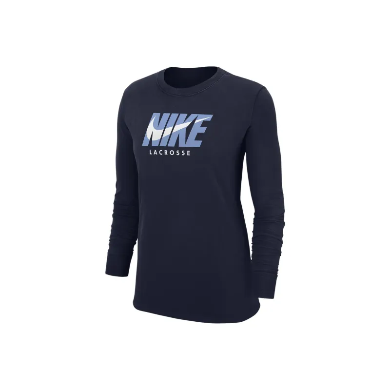 Nike Women's Lacrosse Long-Sleeve T-Shirt-0