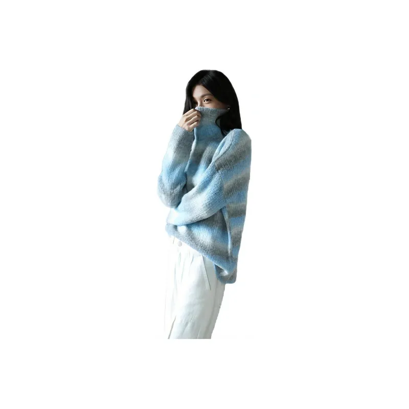 Demana Sweater Women's Blue Gray-0