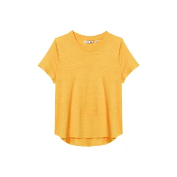 UNIQLO X CDC Co brand Regular T Shirt Women's Pink Orange
