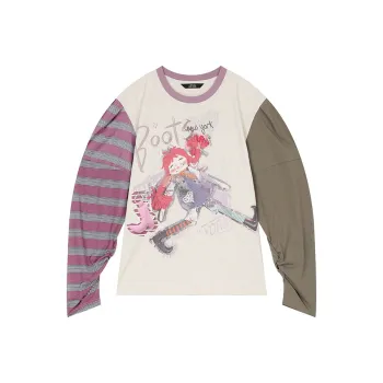 ELF SACK T Shirt Women's Pipi Light Gray