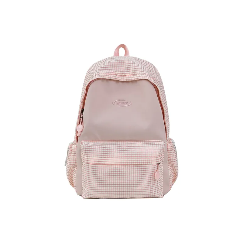 Yalu Nylon Backpack Women's Pink/Blue/Black/Yellow/Green-0