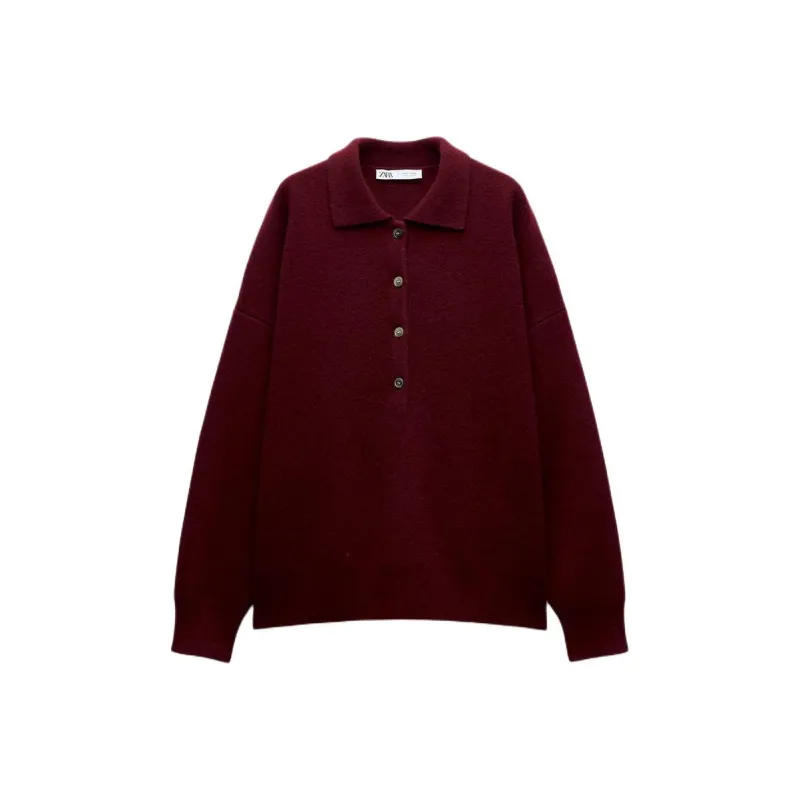 ZARA Sweaters Women's Red-0