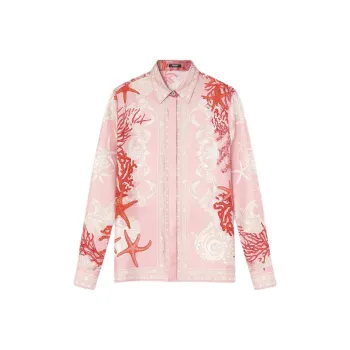 VERSACE Barocco Sea Button Up Shirt
