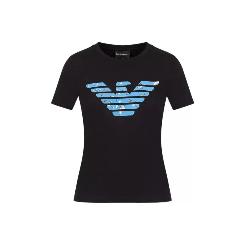 EMPORIO ARMANI T Shirts Women's Navy Blue-0