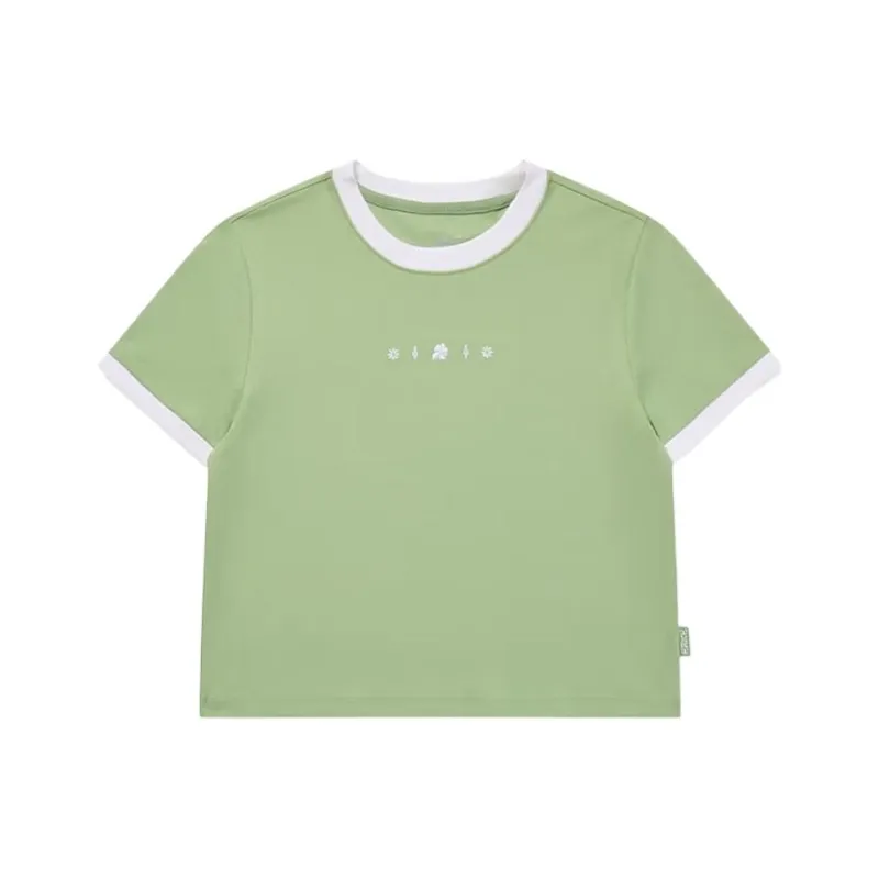 Erke Variety Training Collection T Shirt Women's Avocado Green-0