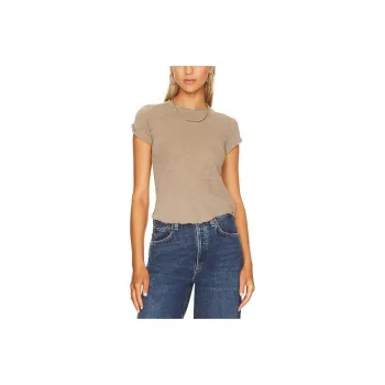 FREE PEOPLE T-Shirts Women's Coffee