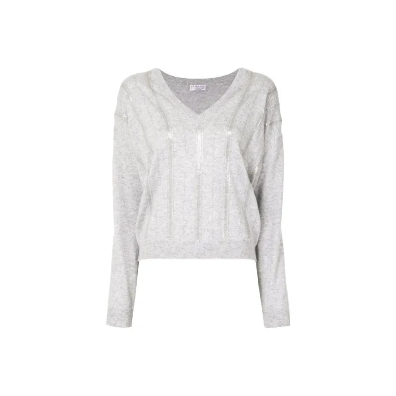 Brunello Cucinelli Sweater Women's Gray-0