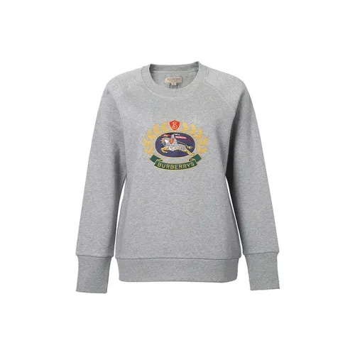 Burberry Sweatshirt Women's Gray