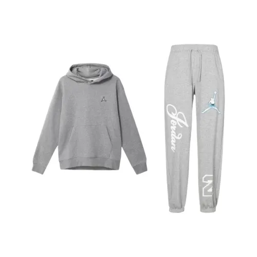 Jordan Sweatshirt Set Men's Gray
