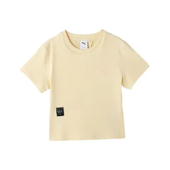 PUMA T Shirts Women's Khaki