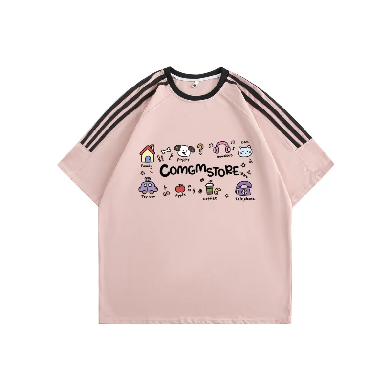 COMGM Raglan Sleeve T Shirt Women's-7