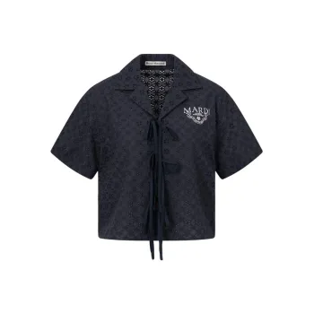 MARDI MERCREDI SS24 Shirt Women's Deep Navy Blue
