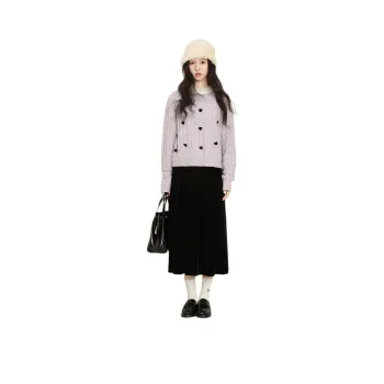 Alxnan Sweaters Women's Purple