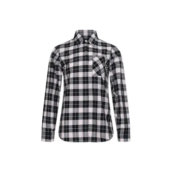 Burberry Shirt Women's Black Gray Pink Color