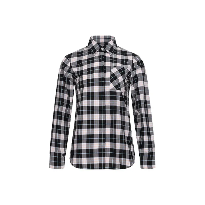 Burberry Shirt Women's Black Gray Pink Color-0