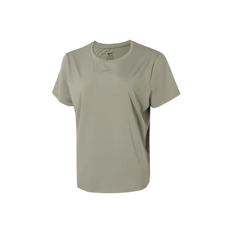 Nike One Classic Women's Dri-FIT Short Sleeve Top Khaki-0