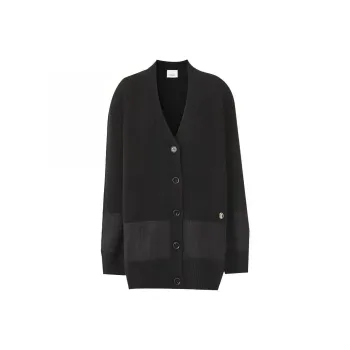 Burberry Cashmere Sweaters Women's Black