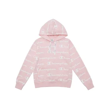 Champion Hooded Regular Sweatshirt Women's Pink