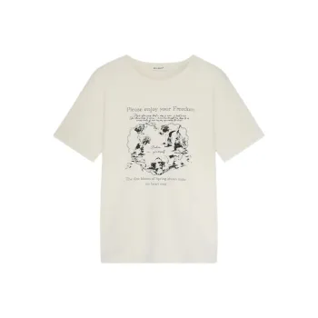 ABBY GODDESS Regular T Shirt Women's White