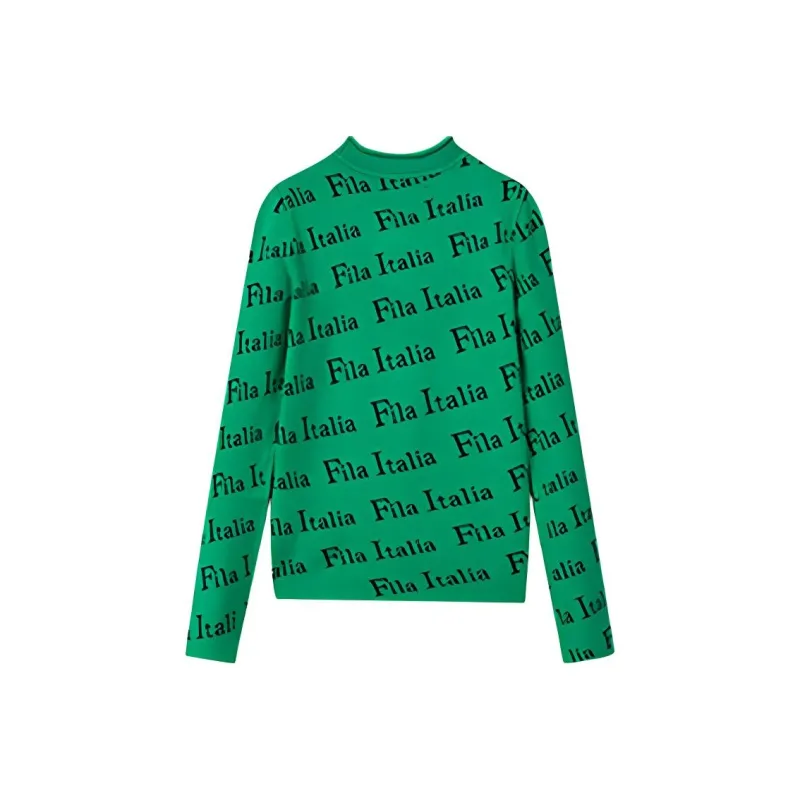 FILA Sweaters Women's Dark Green Tea-0