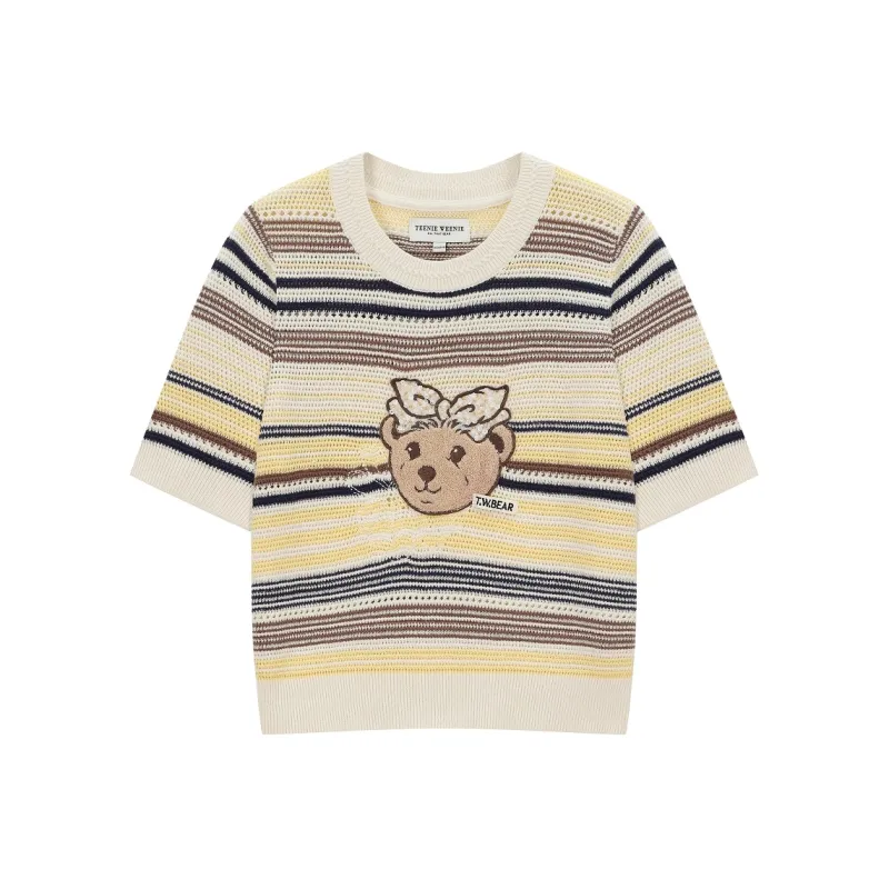 Teenie Weenie Sweater Women's Yellow-0