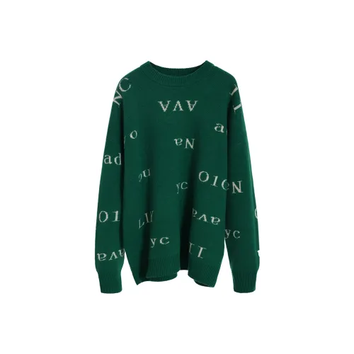 NancyCavally Sweater Women's Christmas Green