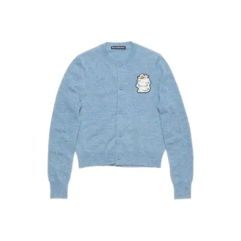 Acne Studios X Moomin Logo patch Cardigan