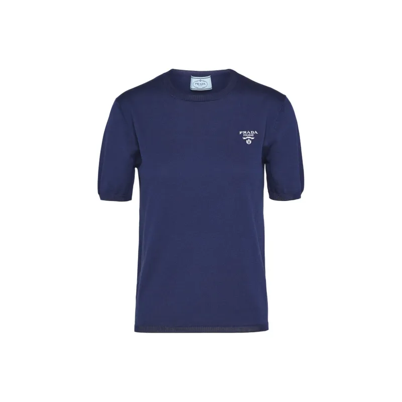 PRADA SS24 T Shirt Women's Blue-0
