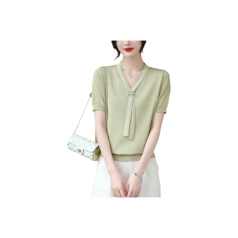 Korean Style Regular T Shirt Women's-3