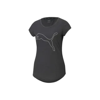 PUMA PERFORMANCEHeather Cat Regular T Shirt Women's Gray