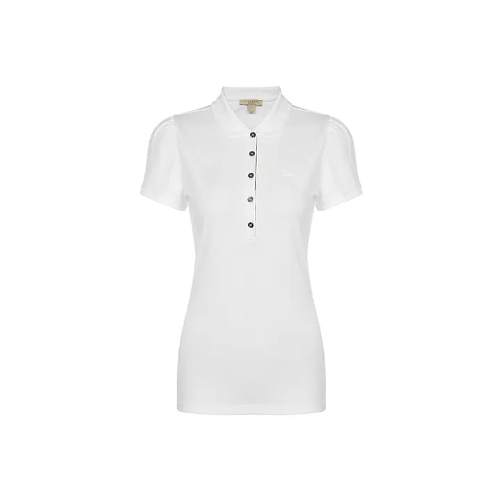 Burberry Polo Shirt Women's White-0