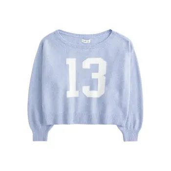 Hollister Sweater Women's Light Blue
